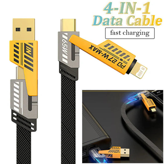 4-in-1 Multi USB Charging Cable – For IPhone and Type C | Fast PD Charger