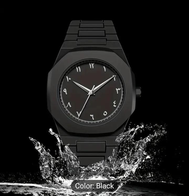 2 Pcs Black Aura Couple watch